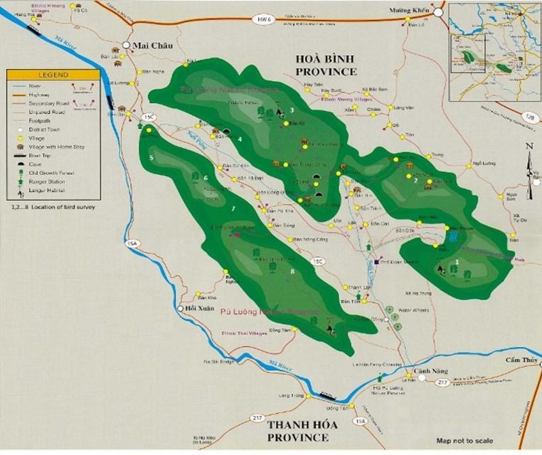 Birds from Pu Luong Nature Reserve, Thanh Hoa Province, North Vietnam: an update on biodiversity and checklist