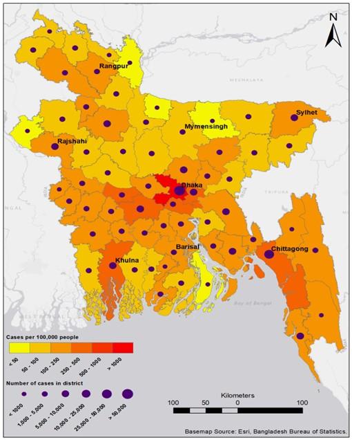 Present scenario of COVID-19 in Bangladesh and government preparedness for facing challenges